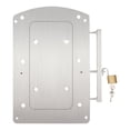 thumbnail image 2 of AWHAO Aluminum Alloy Quick Release Bracket Marine Motor Mount Plate Stable Support for 34x18.5cm, 2 of 9