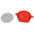 thumbnail image 1 of Microwavable Popcorn Bowl, Microwave Popcorn Popper Heat Resistant  For Home Red, 1 of 8