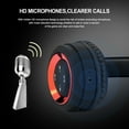 thumbnail image 4 of Agptek Bluetooth Headset Wireless Stereo Foldable Headphones Noise Cancelling with Microphone Earphones Universal, 4 of 9
