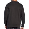 thumbnail image 2 of Eddie Bauer Men's Super Soft & Warm Crew Neck Fleece Sweatshirt (Black, M), 2 of 3