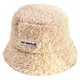 thumbnail image 1 of Gorro cloche cálido para mujer, gorro de pescador liso para invierno, 1 of 5