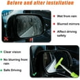 thumbnail image 4 of A house of tools Car Side Mirror Squeegee, 35.6'' Retractable Rearview Mirror Wiper, Mini Portable Auto Window Squeegee Cleaner, Universal Vehicle Glass Cleaning Tool for Rainy Foggy Weather (Green), 4 of 11