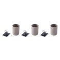 thumbnail image 2 of bedienty 2Pcs/set Wall-mounted Toothbrush Holder Organizer Environment-friendly Plastic Toothpaste Wash Environment-friendly Plastic Toothpaste Wash Cup Mug Coffee 3Set, 2 of 6