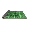 thumbnail image 2 of Ahgly Company Indoor Rectangle Abstract Emerald Green Modern Area Rugs, 7' x 10', 2 of 4