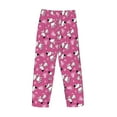 thumbnail image 5 of Goofa Love Dog Printed Soft Pajama Pants for Men, Wide Leg Comfy Casual Lounge Yoga Pants-Small, 5 of 9