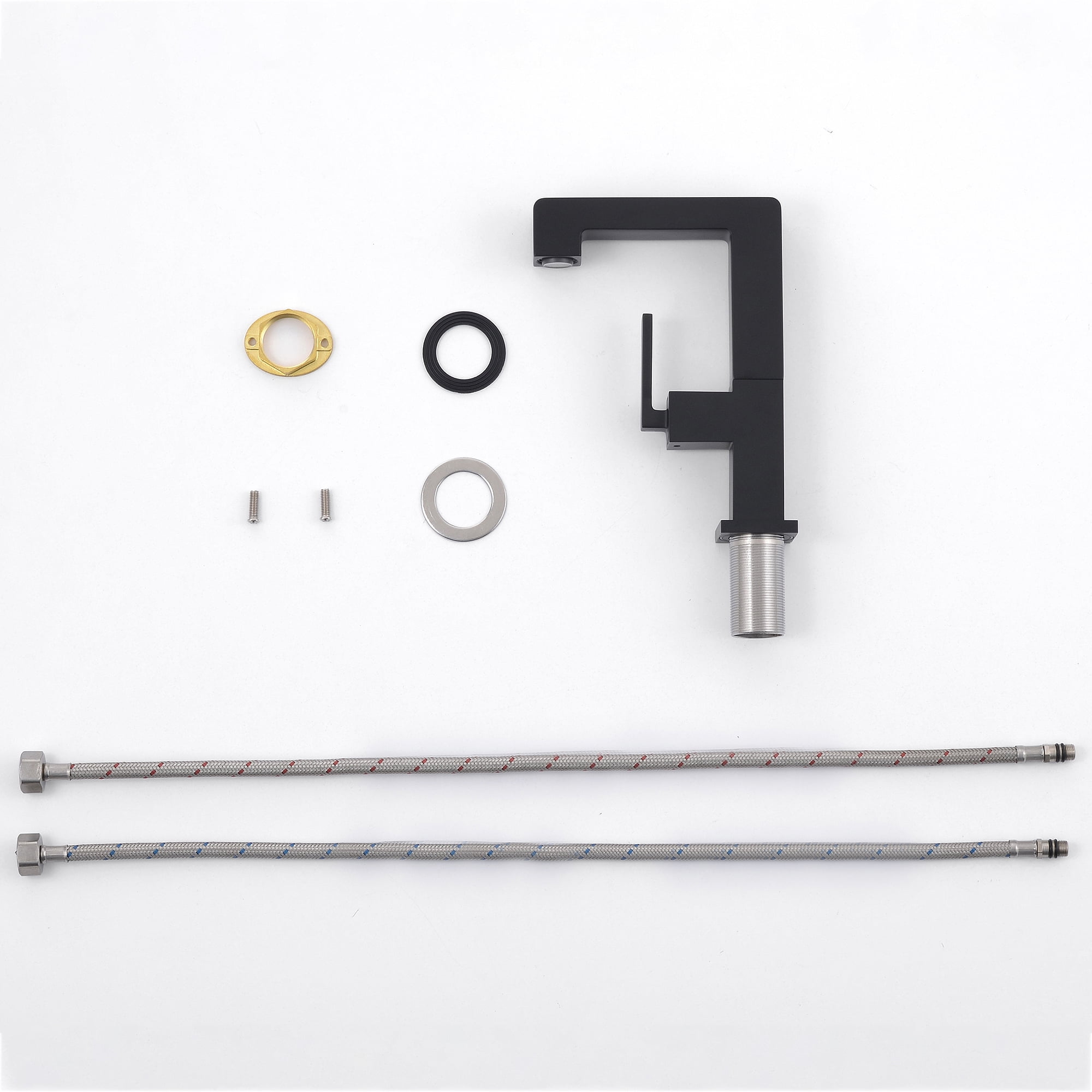 Solid Brass Single Hole Bathroom Sink Faucet
