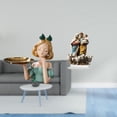 thumbnail image 2 of Bandeja porta llaves,Bandeja para guardar llaves y dulces con figura de niña de resina,Letrero de mesa,Decoración de escritorio acrílica Rincón festivo Decoración del hogar,Decoración de, 2 of 8