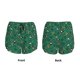 thumbnail image 3 of Balery Cartoon Air Transportation Pantalones cortos deportivos para mujer con forro y dos bolsillos, elásticos, para entrenamiento, gimnasio, yoga-Medium, 3 of 7