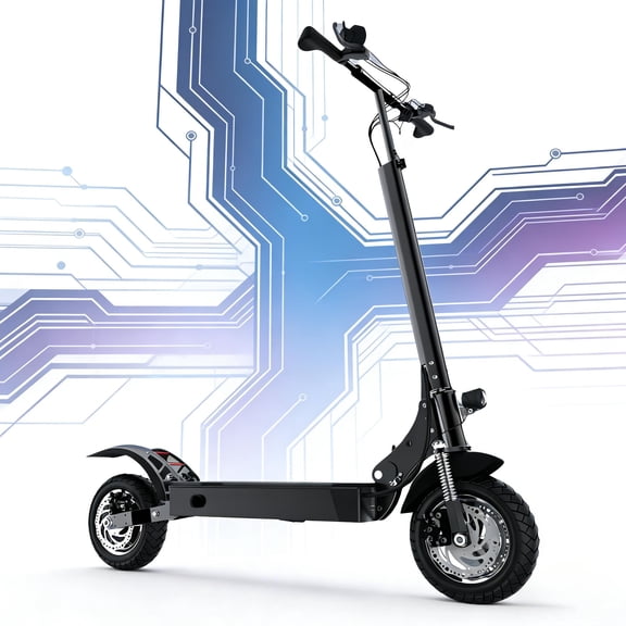 X750 Adult Electric Scooter, 1600W Motor, 40 MPH Top Speed, 50 Miles Range, 52V Battery, Dual EABS Disc Brakes, Foldable Electric Scooters