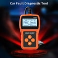 thumbnail image 2 of Lector de código Escáner OBDII, lector de código de falla del motor del automóvil, probador de batería, herramienta profesional de escaneo de diagnóstico CAN para vehículos de gasolina de 12 V, naranj, 2 of 8