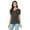 Dark Grey Heather, variant on Ladies Relaxed Jersey V Neck T Shirt