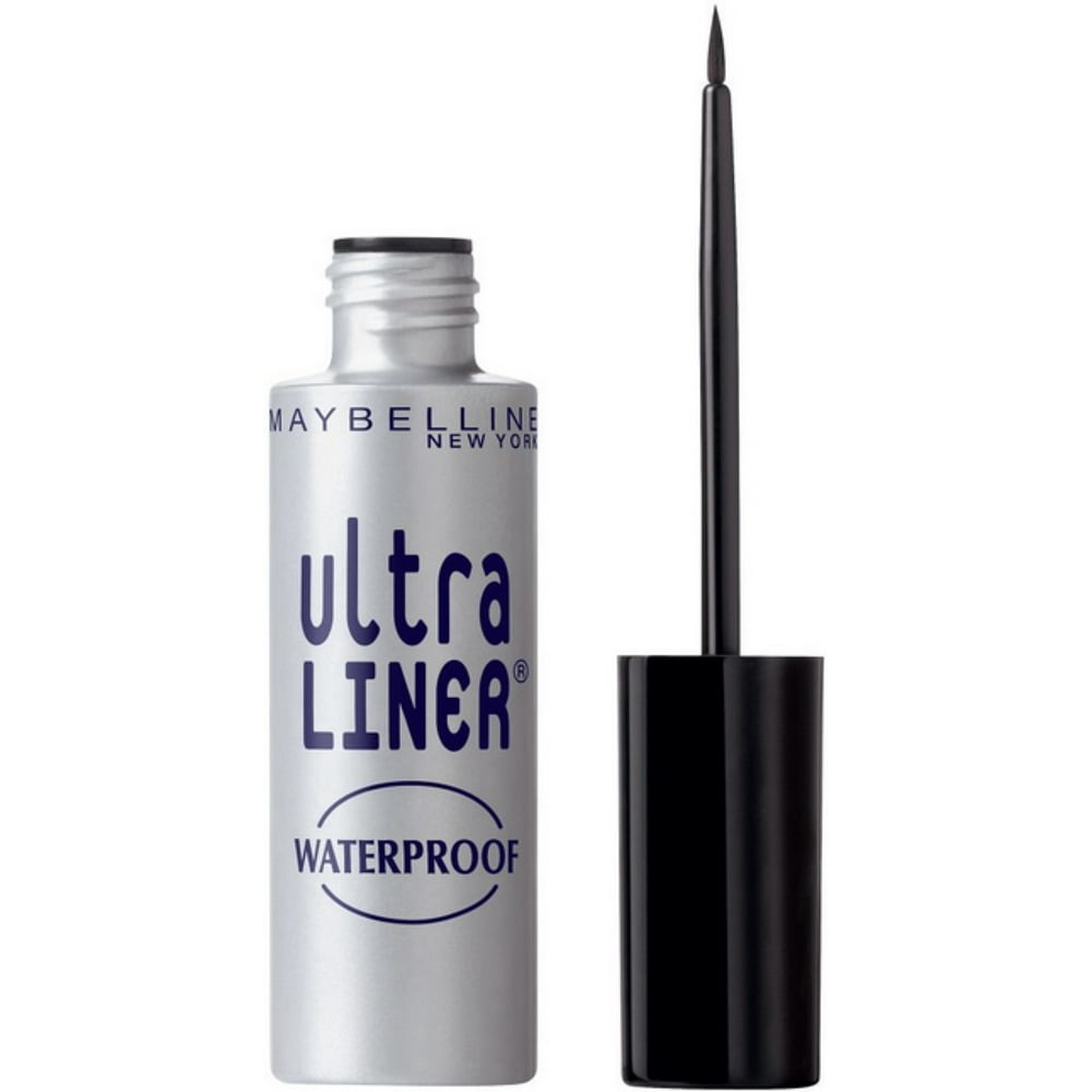 Maybelline Ultra Liner Liquid Waterproof Eyeliner, Black [301], 0.25 oz
