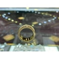 thumbnail image 3 of Forever Jewels 2 CT Round Cut Moissanite Men Engagement Band Ring 14K Yellow Gold Plated, 3 of 4