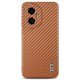thumbnail image 2 of AZNS For Honor 300 Case Electroplating Carbon Fiber Texture PU + TPU Phone Cover - Green, 2 of 5