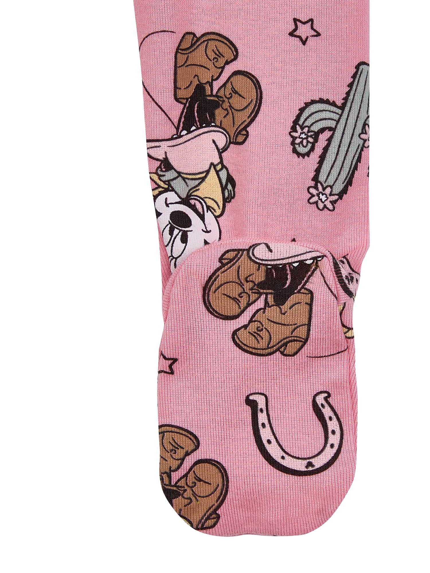 Character Baby Two-Way Zip Front Footed Sleep N Play Pajamas, Sizes Newborn-6/9 Months