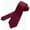 Wine, variant on Men's Smooth Satin Red Tie Classic Solid Color Versatile Necktie for Wedding Business Formal Occasions