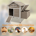 thumbnail image 3 of Gowoodhut Chicken Coop Chicken House Outdoor with Removable Trays, 3 of 8