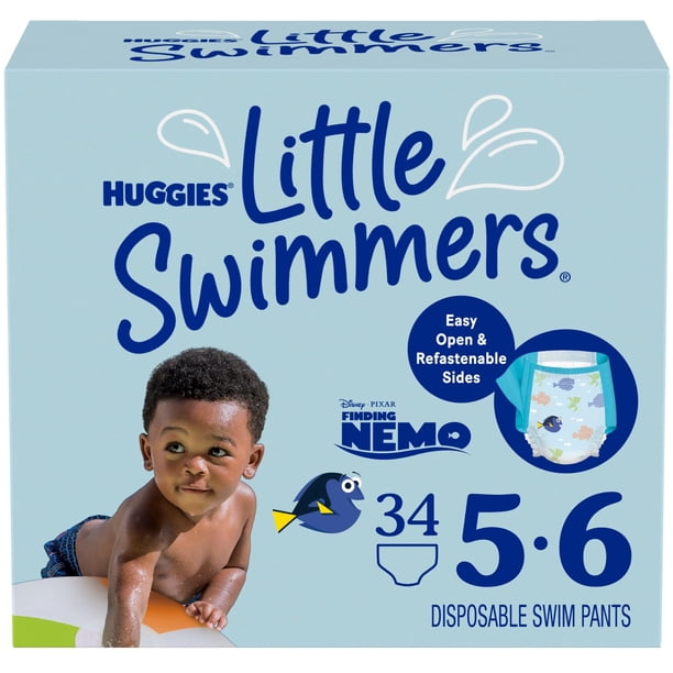 Pañales de natación Huggies Little Swimmers, talla 4 (11-15 kg) 18