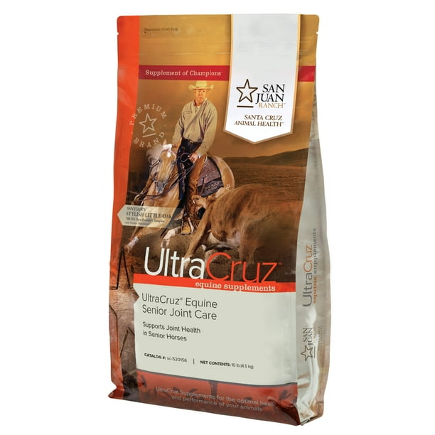 UltraCruz Equine Senior Joint Supplement for Horses, 10 lb, Pellet (70