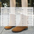 thumbnail image 4 of Womens Winter Snow Boots Mid Calf Faux Fur Lined Insulated Shoes Thick Sole Comfortable Outdoor Boots, 4 of 10