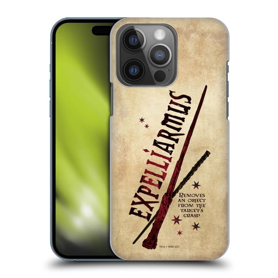 Head Case Designs Officially Licensed Harry Potter Goblet Of Fire IV Expelliarmus Hard Back Case Compatible with Apple iPhone 14 Pro