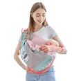 thumbnail image 3 of BabyTuck-Easy Pain-Free Snap-On Baby Sling Carrier (Blue), 3 of 4