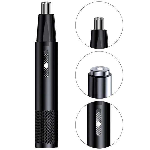 2 en 1 Eliminador nodular Afeitadora eléctrica Mini cortadora para hombres Cortapelos para orejas