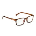 Equate Unisex Blue Light Square Glasses, Plastic Lens, Brown Tortoise