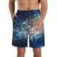 thumbnail image 1 of Fotbe White Jellyfish Dansing in the Ocean Trajes de Baño Estampados para Hombre, Shorts de Verano de Secado Rápido, Ropa de Playa, Bañadores-Small, 1 of 6