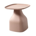 thumbnail image 3 of simhoa Small PP Square Side Table Bedside Table Multifunctional 19x19x20inch for Laptop Pink, 3 of 8