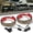 Amber, variant on Nilight 2-Pack 24-Inch Flexible LED Grille Light Strips, 384 LEDs White Strobe Flashing Warning Safety Kit for Trucks, Tow, Plow - Waterproof
