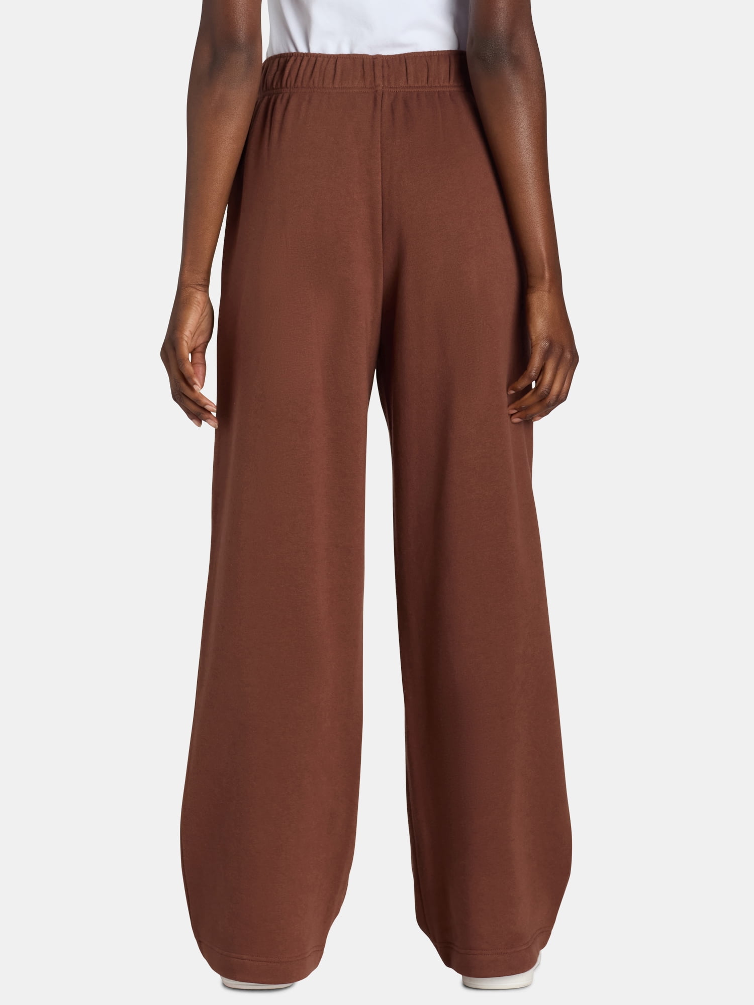 No Boundaries Soft Fleece Wide Leg Pants, 30” Inseam, 1 or 2