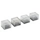 thumbnail image 5 of Luz al aire libre Tomshine 4 piezas IP65 resistente al agua Sensor de luz creativa de piedra de cristal de hielo del cubo de energía solar de cristal de la lámpara LED de la noche de ladrillo de patio Tomshine Luz al aire libre, 5 of 7