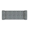 thumbnail image 6 of Homesvale Wallen 56.5"W x 24.5" H Storage Bench Ottoman with Rolled Arms for Living Room, Bedroom, Entryway, Black Curly Vine Pattern, 6 of 8