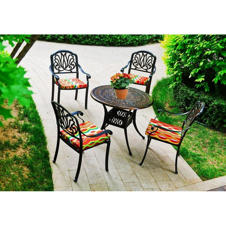 Patio Chair Cushion 17x17 Inch Waterproof Outdoor Seat Cushions