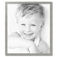thumbnail image 2 of ArtToFrames 32" x 37" Classic Silver Picture Frame, 32x37 inch Silver Wood Poster Frame (WOM-4926), 2 of 7