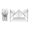 thumbnail image 3 of Carpa Toldo 3x3 Con Paredes Plegable Reforzado Blanco, 3 of 9