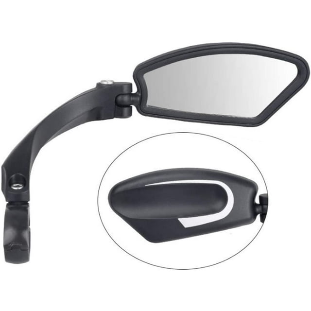 Handlebar Bike Mirror, Bicycle Rearview Mirror, Safety Reflector, E-bike Mirror, Cycling Mirror