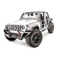 thumbnail image 3 of Fab Fours Light Bar Mounting Kit JL3022-1 ViCowl; ViCowl Mount; Mounts One 20 Inch Light Bar; Powder Coated; Matte Black; Steel, 3 of 3