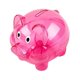 thumbnail image 5 of Piggy Bank Money Bank Colección Contenedor Caso de regalo Organizador de escritorio de regalo Caja de ahorro para niños Sala de estar de cumpleaños Rosa rojo, 5 of 8