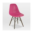 thumbnail image 4 of Design Lab MN LS-9440-BPNKWAL Trige Lipstick Pink/Walnut Dining Chair Set of 2, 4 of 6