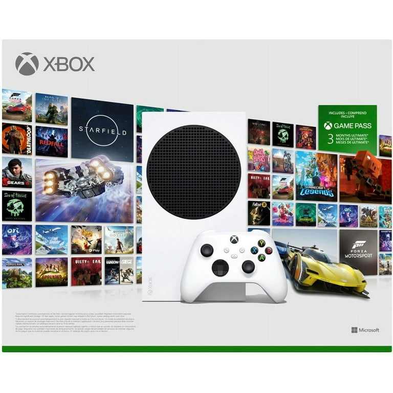  Xbox Series S – Starter Bundle - Includes hundreds of