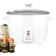 thumbnail image 1 of Hauz - Electric Rice Cooker, Non-Stick Inner Pot, 6 Cup Capacity, White, 1 of 3