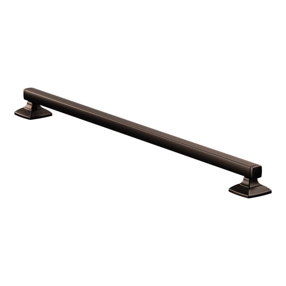 Moen Bathroom Safety 24-Inch Stainless Steel Transitional Bathroom Grab Bar, Oil-Rubbed Bronze