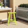 thumbnail image 2 of Costaelm Paradise 29" Poly Plastic Outdoor Patio Bar Stool, Lime, 2 of 6