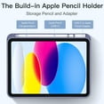 thumbnail image 4 of Compatible with iPad (A16) 11th Generation Case 11 Inch 2025, for iPad 10th Generation Case 10.9 Inch 2022 with Pencil Holder, Slim Trifold Stand Protective Cover with Soft TPU Back,, 4 of 15