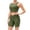 00 # Green, variant on Womens Sets Outfits 90s Outfit Women Summer Sexy Round Neck Short Sleeve Women Short Sleeve One Piece Green XXL
