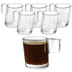 thumbnail image 1 of Juego de 6 Tazas de Vidrio Borgonovo para Cafe Expresso 80 Ml Pisa, 1 of 3