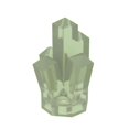 thumbnail image 4 of 10 piezas de piezas de ladrillo MOC 52 30385 roca 1 x 1 cristal 5 puntos compatibles bloque de construcción partícula DIY ensamblar rompecabezas para niños juguete de regalo, 4 of 4