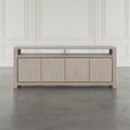 thumbnail image 3 of Jofran 80" Modern Transitional Media Console TV Stand with Four-Door Cabinet Storage, 3 of 10